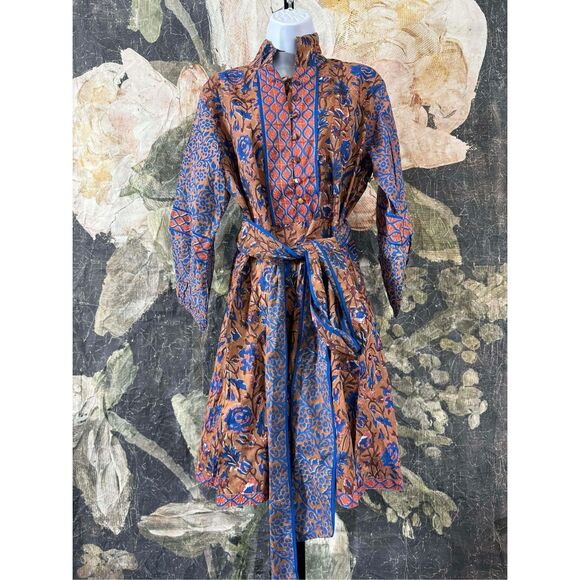 New Anthropologie Sue Sartor Flounce™ Shorty Dress Size L - Picture 10 of 13